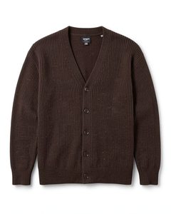 Amazon Essentials Chocolate brown V-neck cardigan