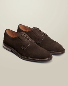 Charles Tyrwhitt Chocolate suede derbies