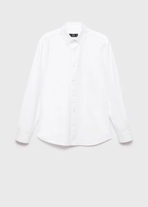 Mango White oxford shirt