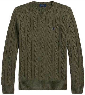 Polo Ralph Lauren Cable-Knit Cotton Sweater