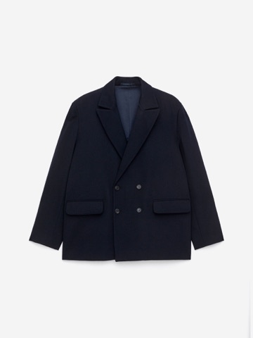 ARKET Double-Breasted Wool Blazer