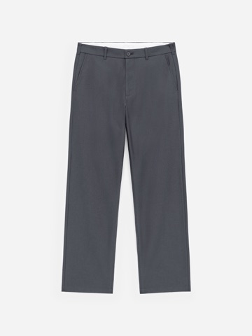 ARKET Relaxed Wool-Cotton Trousers