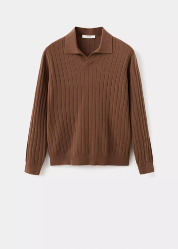 Mango Pull-over polo 100 % cachemire