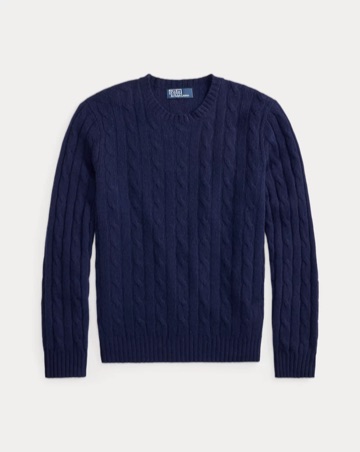Polo Ralph Lauren The Iconic Cable-Knit Cashmere Sweater