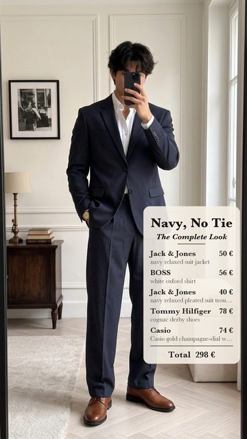 Navy, No Tie reel cover