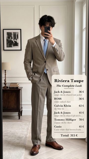 Riviera Taupe reel cover